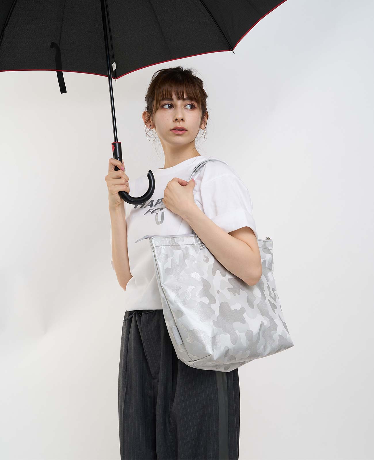 楽天市場】エコバッグ おしゃれ ブランド カモフラ柄 ZIP付 ファスナー