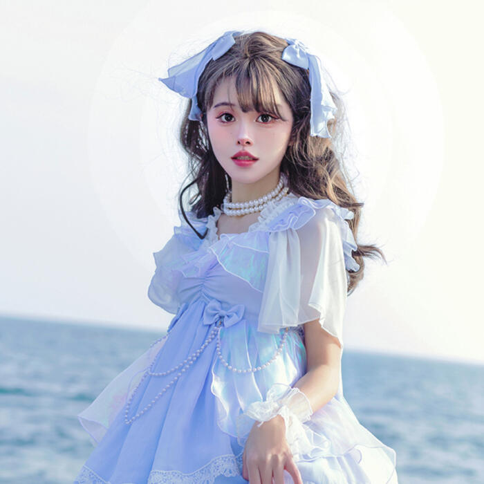 楽天市場】ブラウス 半袖 ロリータ レディース オフショルダー 2way