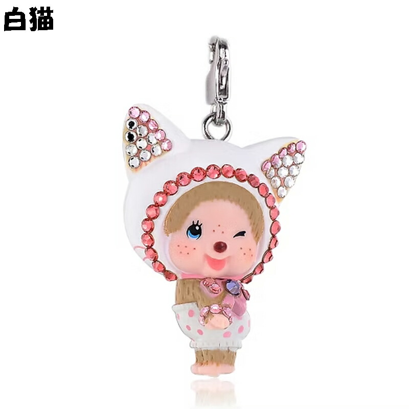 楽天市場】モンチッチ スワロフスキー パンダ MCC ネックレスチャーム