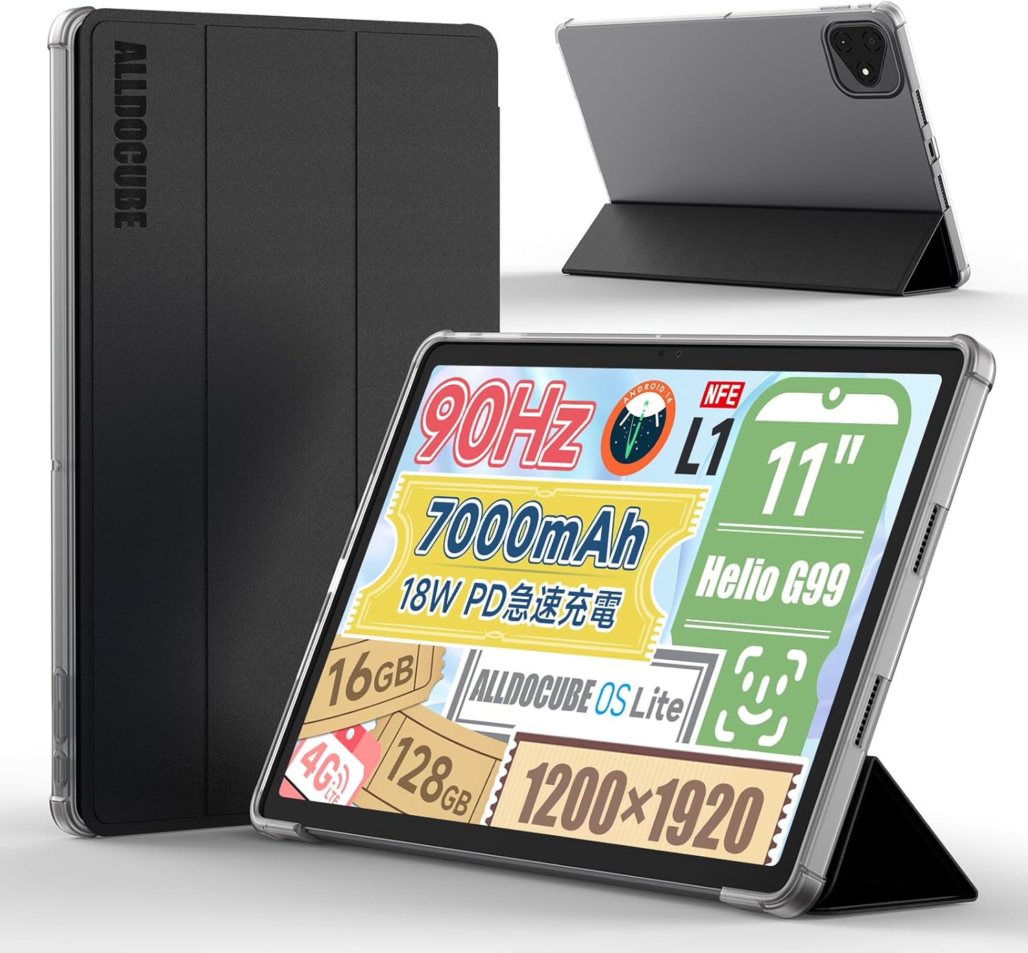 楽天市場】純正ケース iPlay60 Pro 11インチタブレット専用手帳型