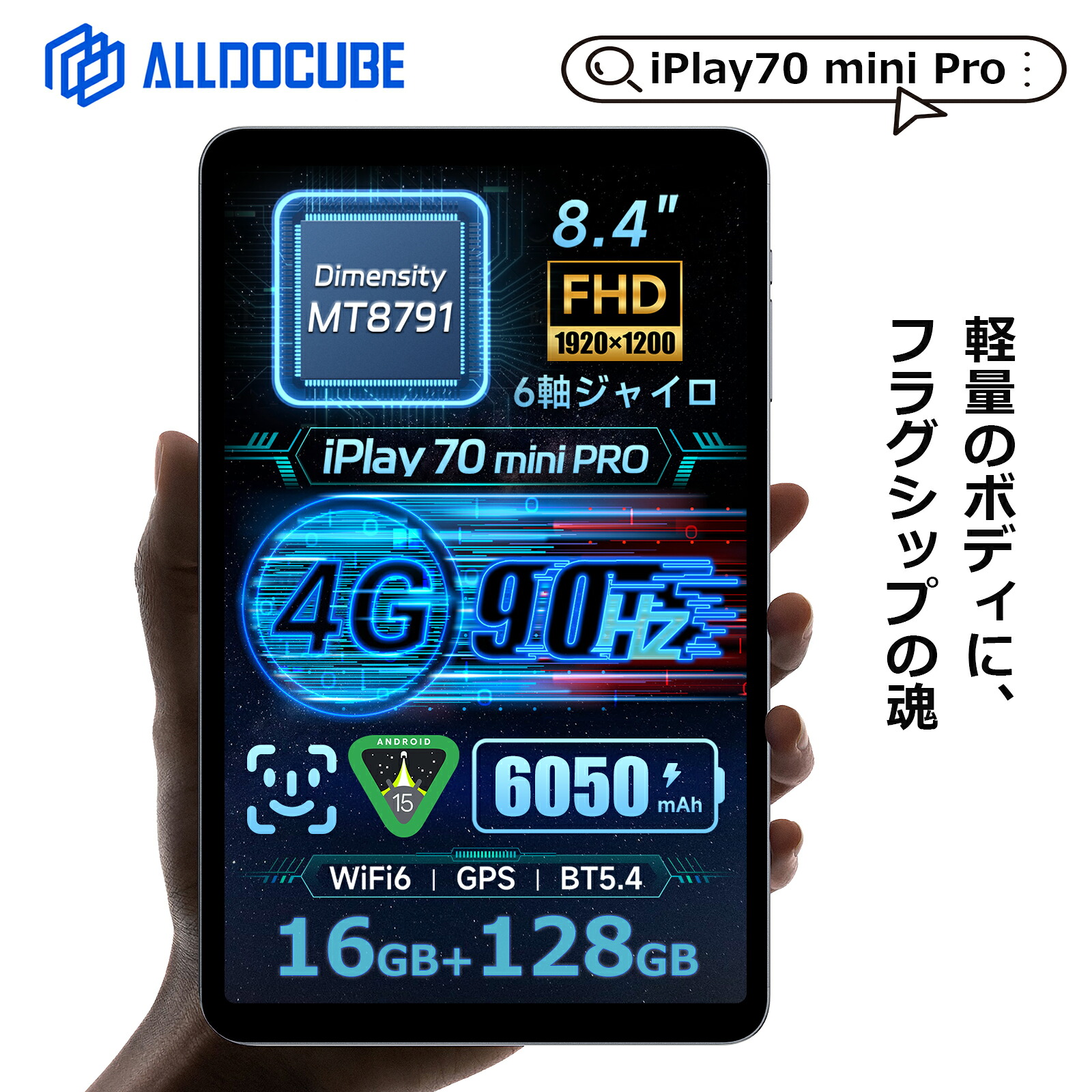楽天市場】【クーポンで22,999円】ALLDOCUBE iPlay70 mini Pro