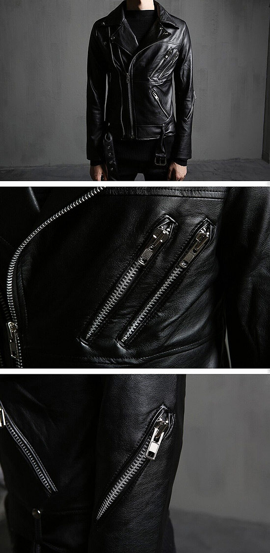 楽天市場】ライダースジャケット メンズ ダブル インポート トリプル