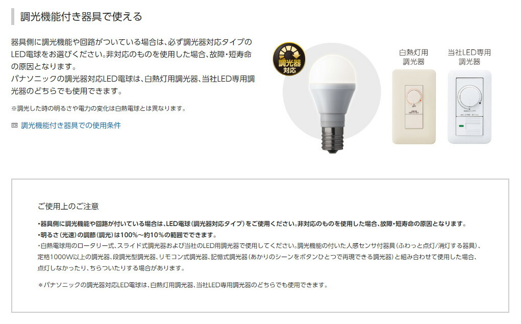 楽天市場】パナソニック パルックLED電球プレミア ミニクリプトン形