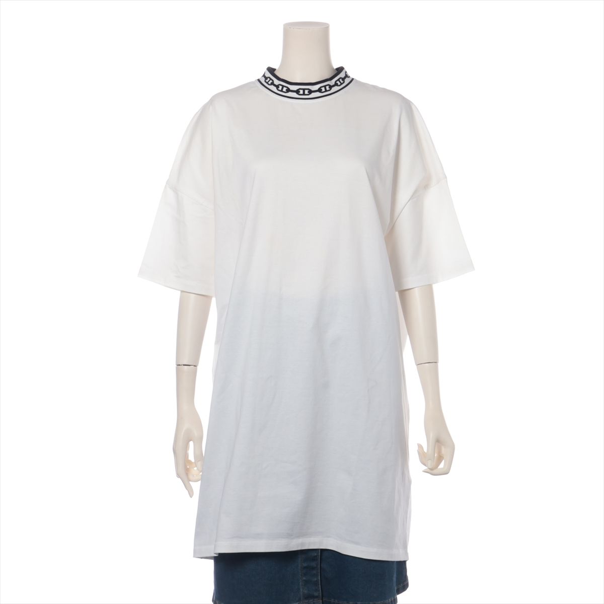 楽天市場】【中古】エルメス 21AW コットン ワンピース 42 レディース