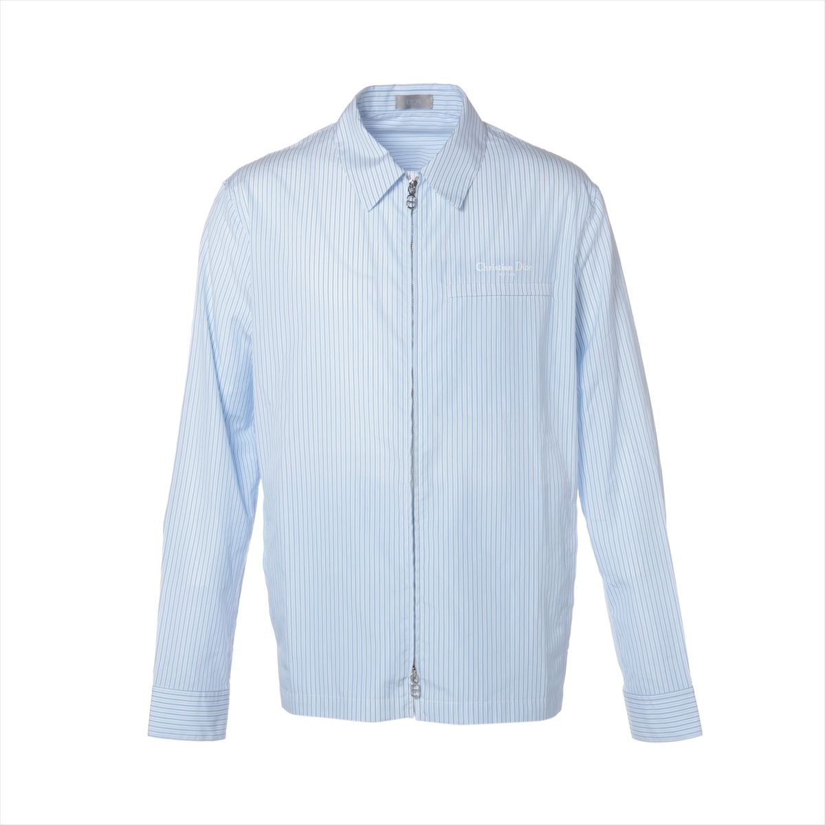 楽天市場】【中古】ディオール コットン シャツ 50 メンズ ブルー