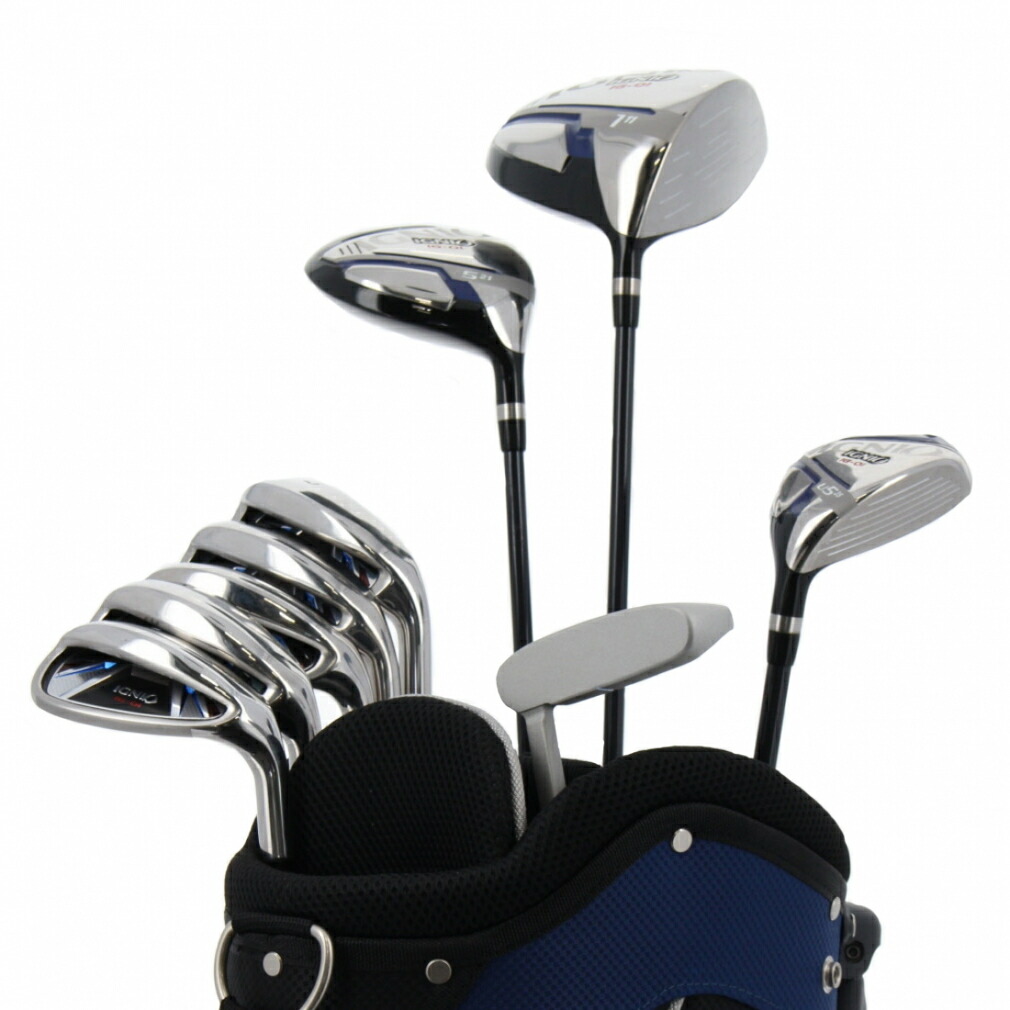 楽天市場】イグニオ クラブセット 9本セット キャディーバッグ付き