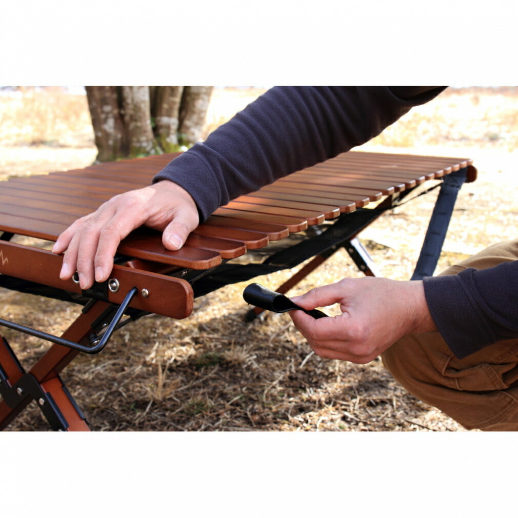 楽天市場】アルペンアウトドアーズ ロールテーブル 90 キャンプ