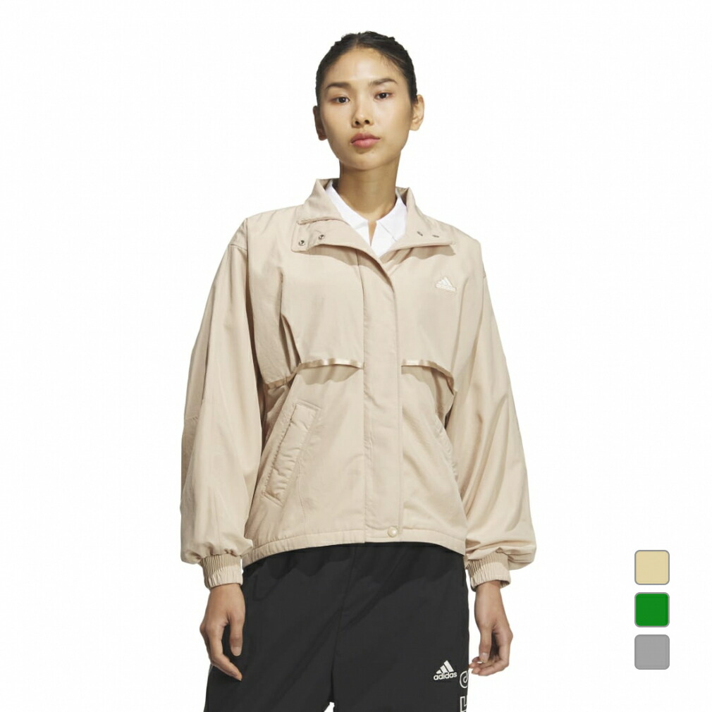 楽天市場】アディダス レディース ウインドフルジップ W WORD ウーブン
