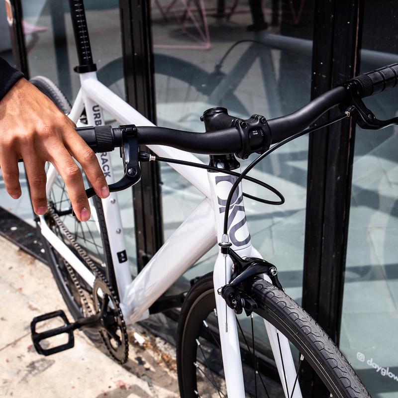 楽天市場】ピストバイク 自転車 シングルスピード アルミ フレーム 6KU