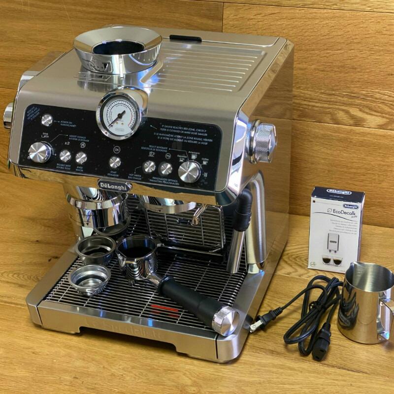 楽天市場】デロンギ社 エスプレッソマシン 豆挽き付 ダブルボイラー
