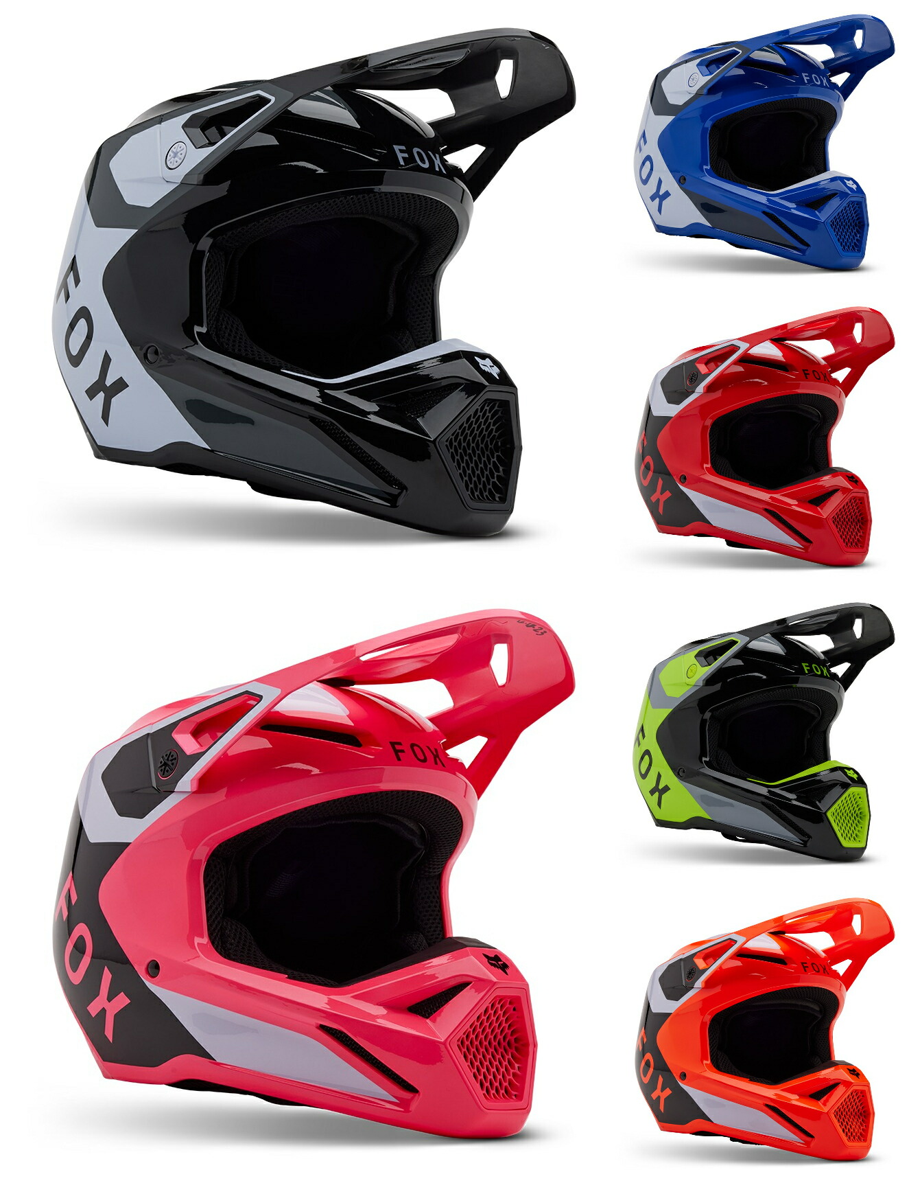 楽天市場】Fox Racing フォックス V1 Lean Helmet ヘルメット オフ
