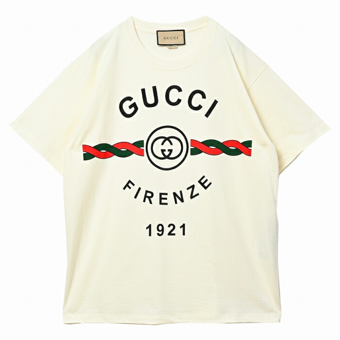 楽天市場】グッチ GUCCI メンズ Tシャツ コットンジャージー GUCCI