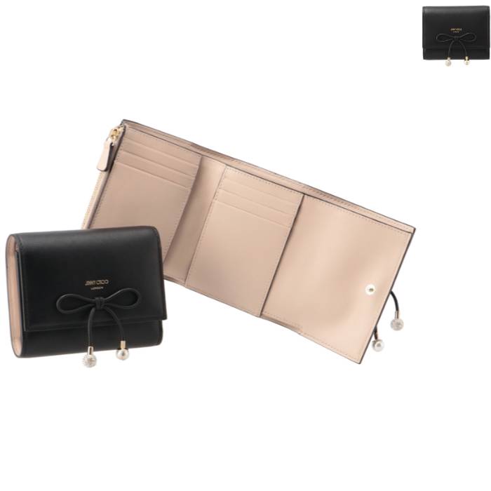 楽天市場】ジミーチュウ JIMMY CHOO 財布 三つ折り MARINDA リボン