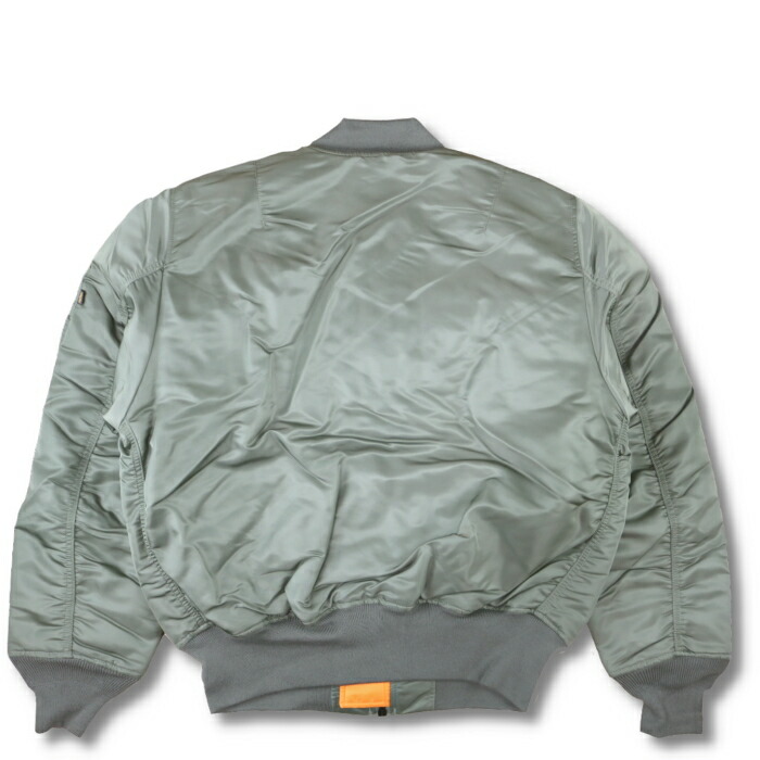ALPHA アルファ MA-1 レプリカグレー Lサイズ #2000 ALPHA アルファ MA