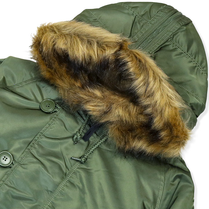 楽天市場】アルファインダストリーズ N-2B ショート ウエスト パーカー