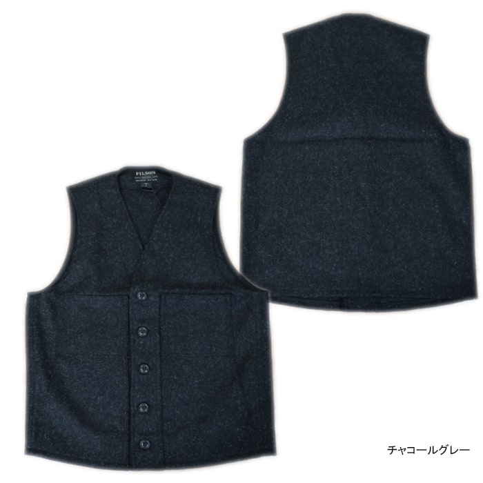 楽天市場】フィルソン FILSON マッキーノ ウールベスト 10055 メンズ