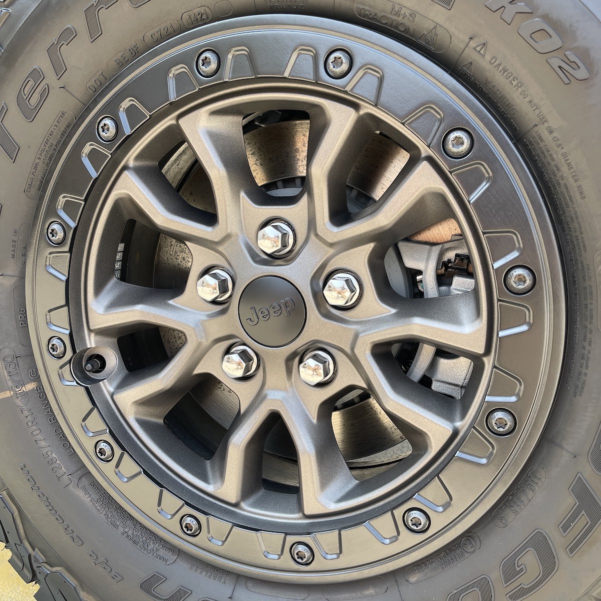 楽天市場】MOPAR 純正 392 V8ルビコン専用 ホイール (JL/JT専用