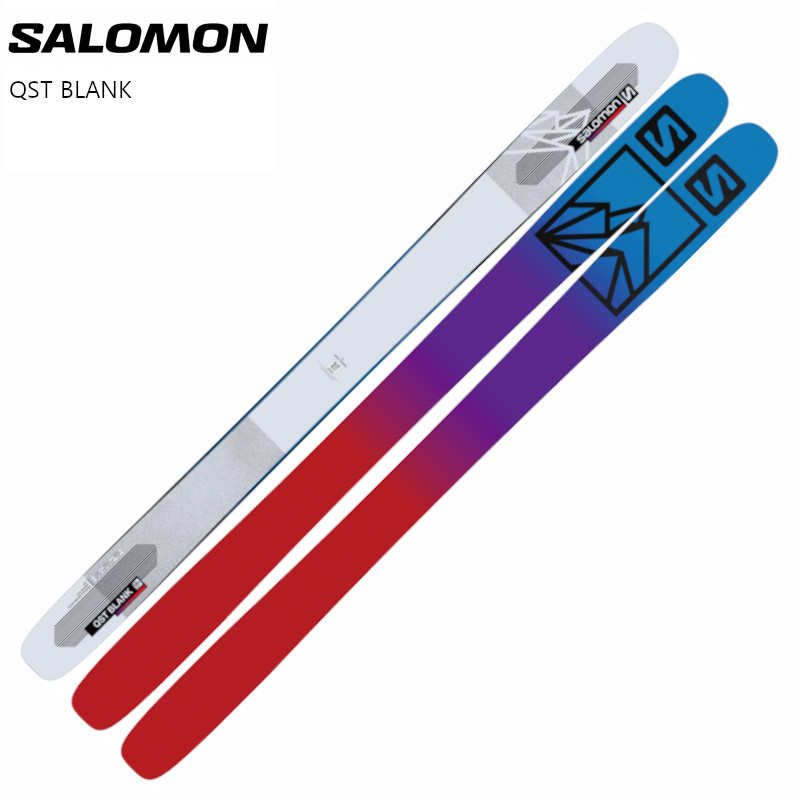 楽天市場】サロモン スキー板 2023 SALOMON QST BLANK 112mm フリー