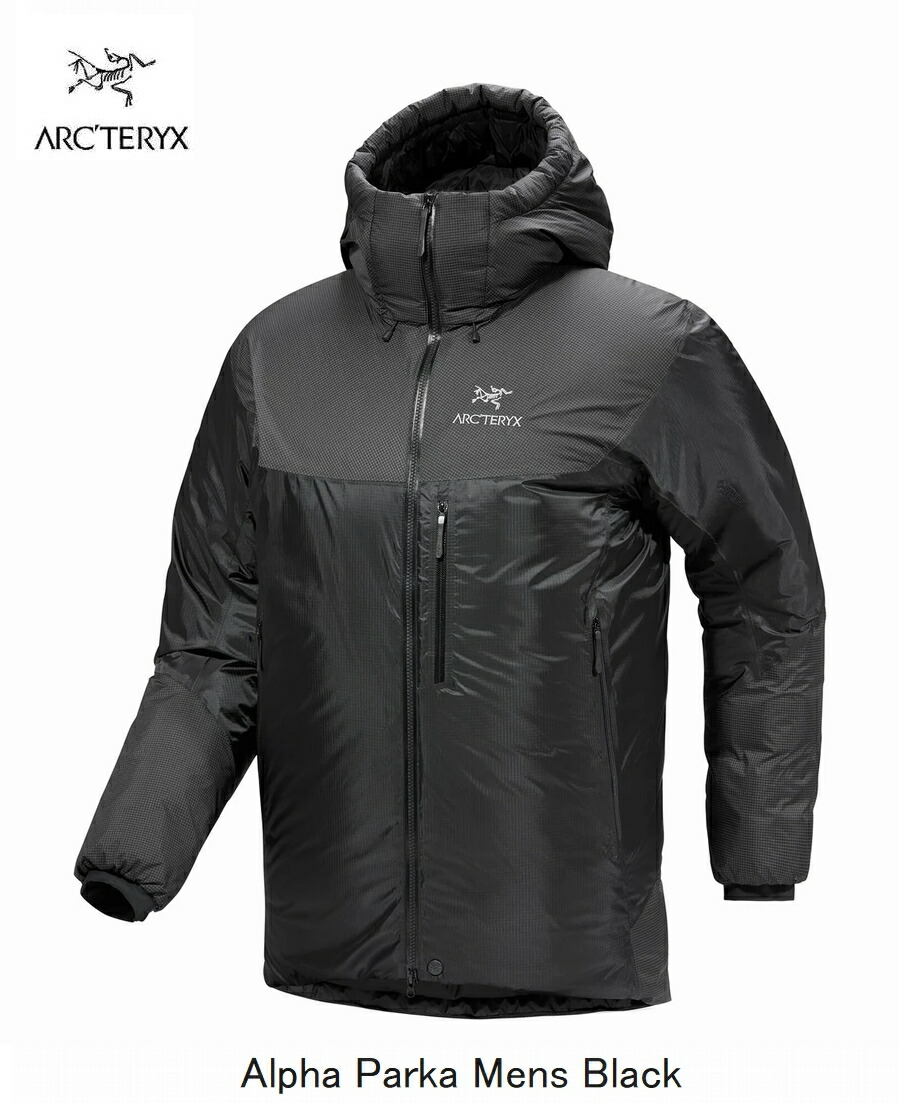 楽天市場】アークテリクス ARC'TERYX Alpha Parka Mens Black 国内正規