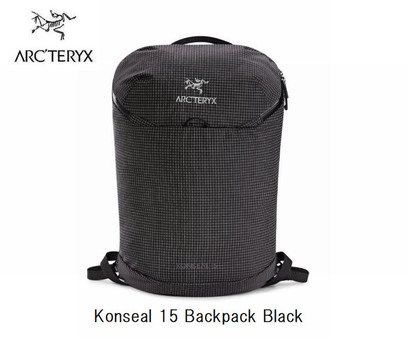 楽天市場】アークテリクス ARC'TERYX Konseal 15 Backpack Black 15L