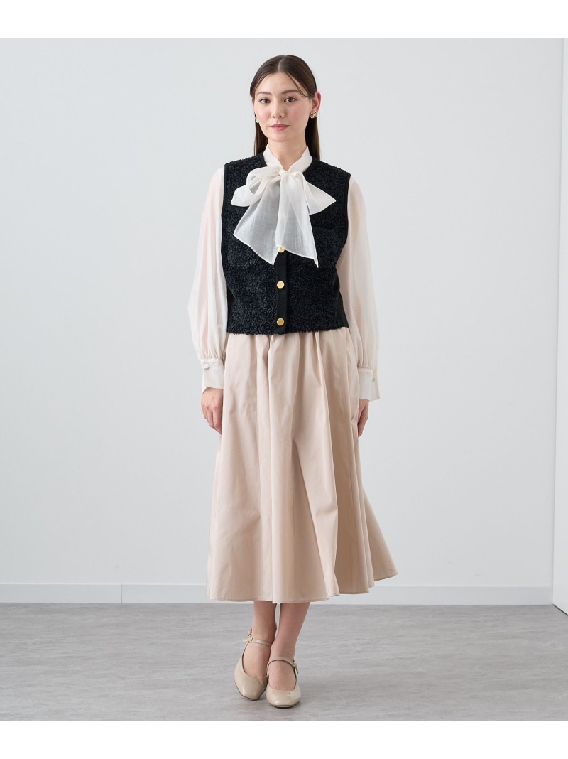 楽天市場】【SALE／50%OFF】モールコンビクルーネックジレ ANAYI