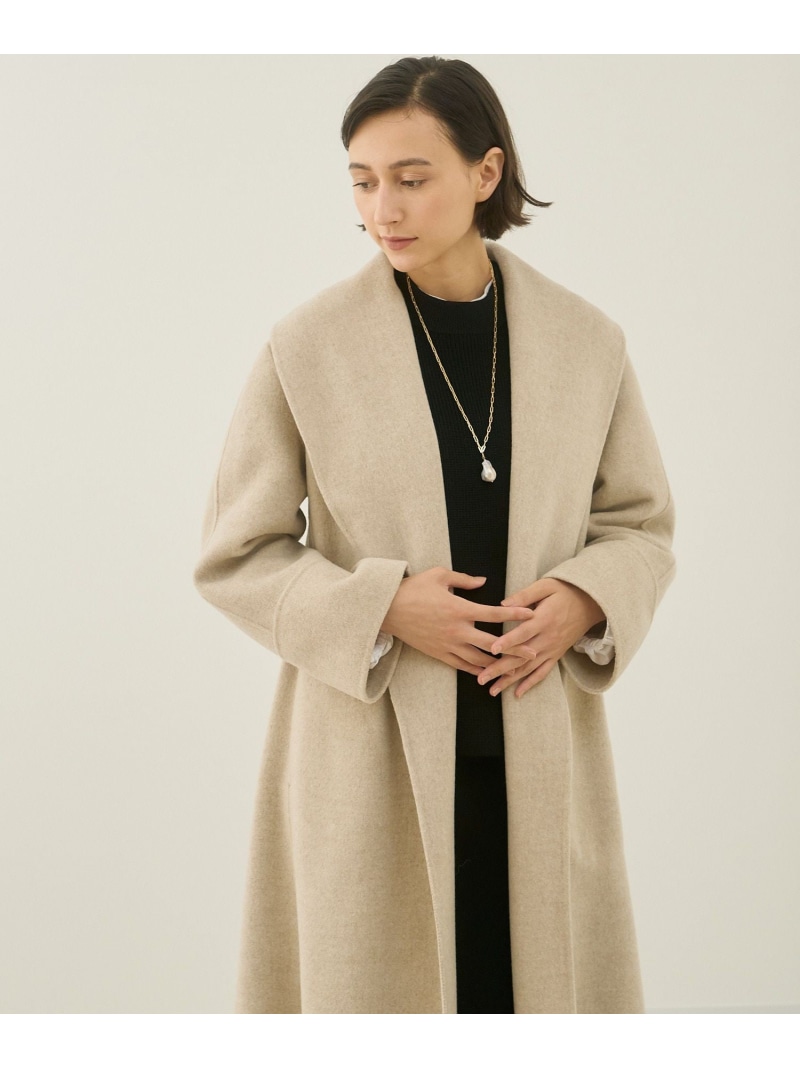 楽天市場】【SALE／30%OFF】シャルムビーバーショールカラーコート