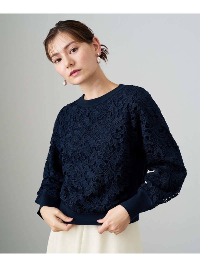 楽天市場】【SALE／50%OFF】フイユレース プルオーバー ANAYI アナイ