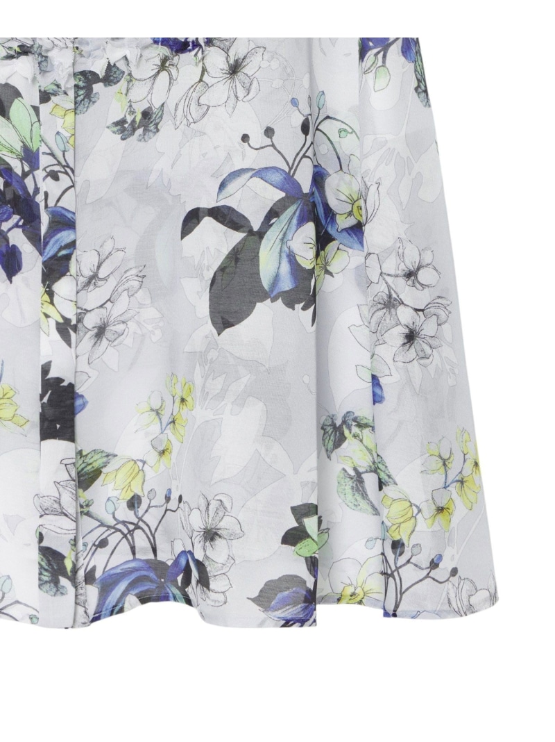 楽天市場】bouquet プリント ミニフリルブラウス ANAYI アナイ