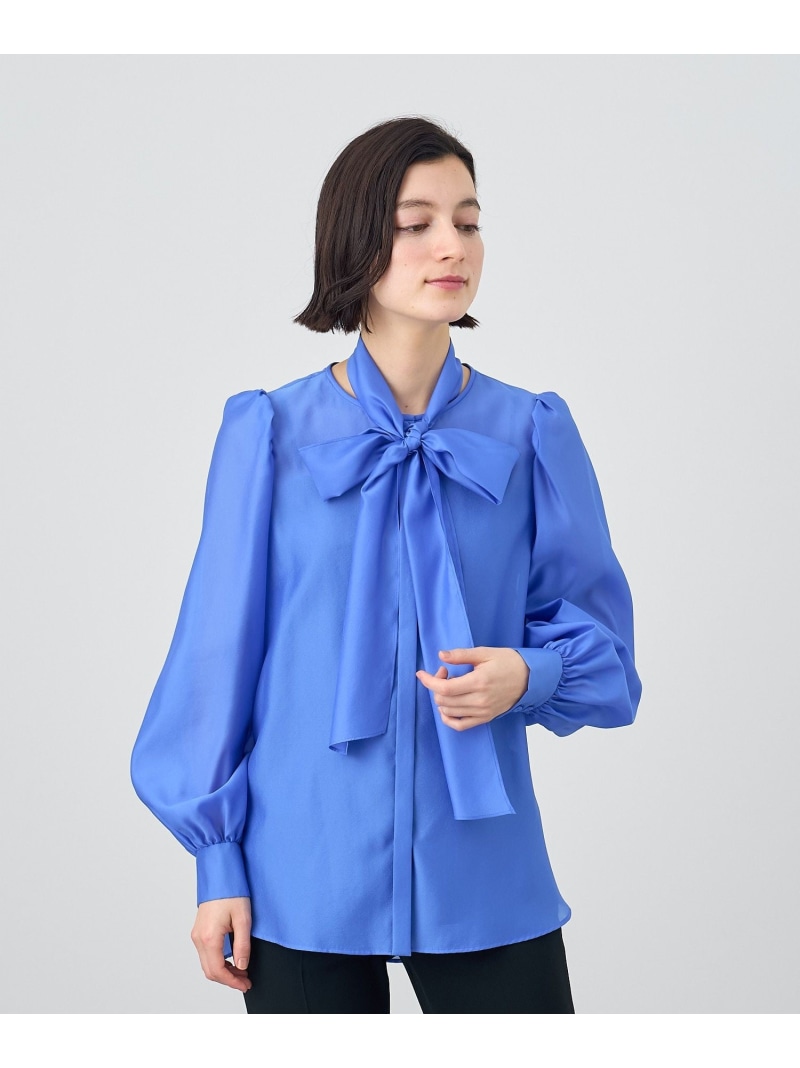 楽天市場】【Eternal Line 2025】シアーオーガンジーボウタイ ブラウス