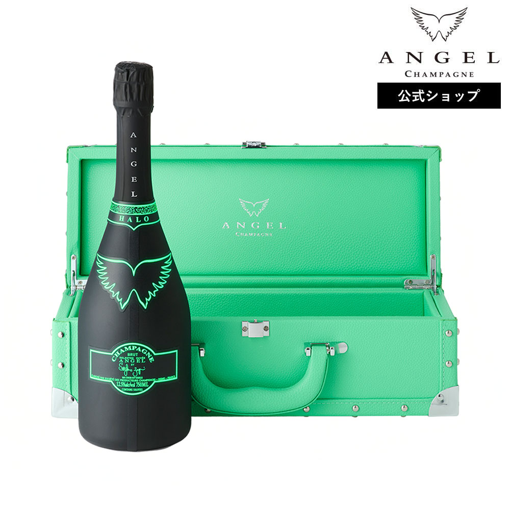 楽天市場】【公式限定ラッピング】ANGEL CHAMPAGNE NV Brut HALO Green