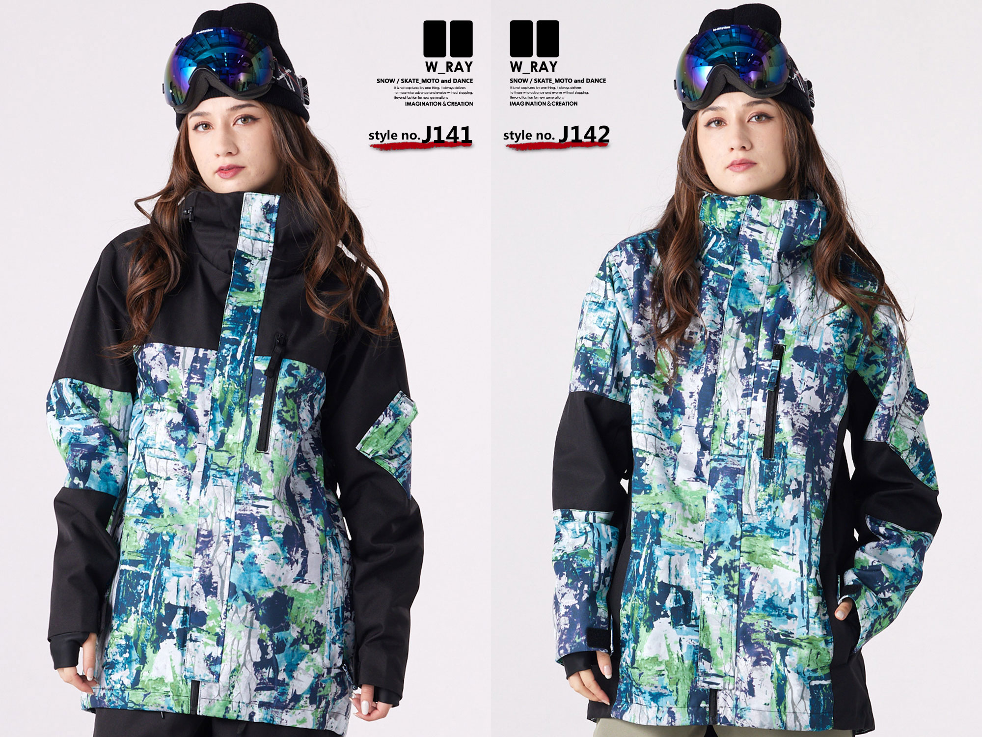 楽天市場】スノーボードウェア レディース ジャケット 単品 上 スノボ