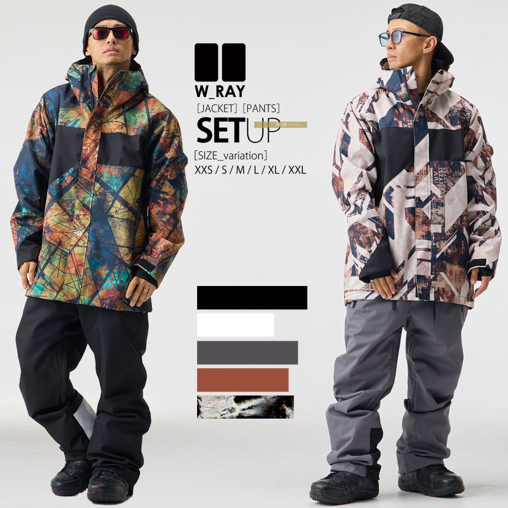 W_RAY スノーボードウェアセット S カモフラージュ 楽天市場】 □SNOW BOARD スノーボード□ > □W_RAY□ダブルレイ