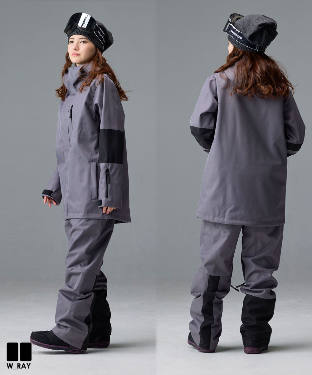 楽天市場】スノーボード ウェア レディース スノボウェア 上下セット