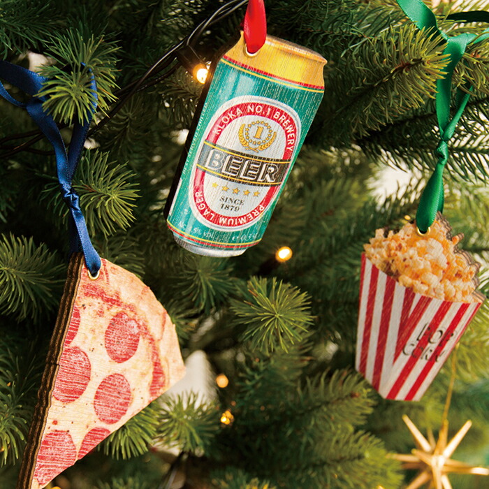 楽天市場】KLOKA wood ornament「POP party」【木製クリスマス