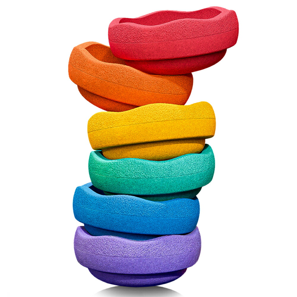 楽天市場】[Original] Rainbow Classic [6pcs]/ スタッキングストーン