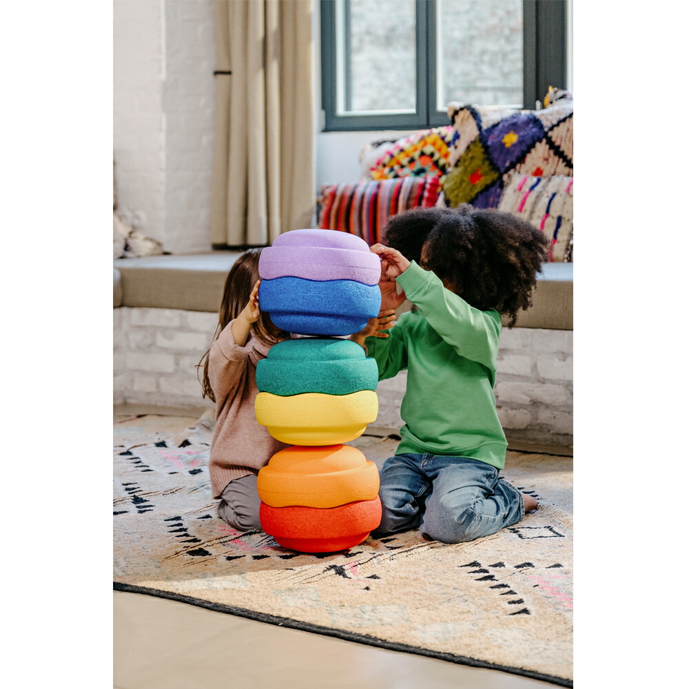 楽天市場】[Original] Rainbow Classic [6pcs]/ スタッキングストーン