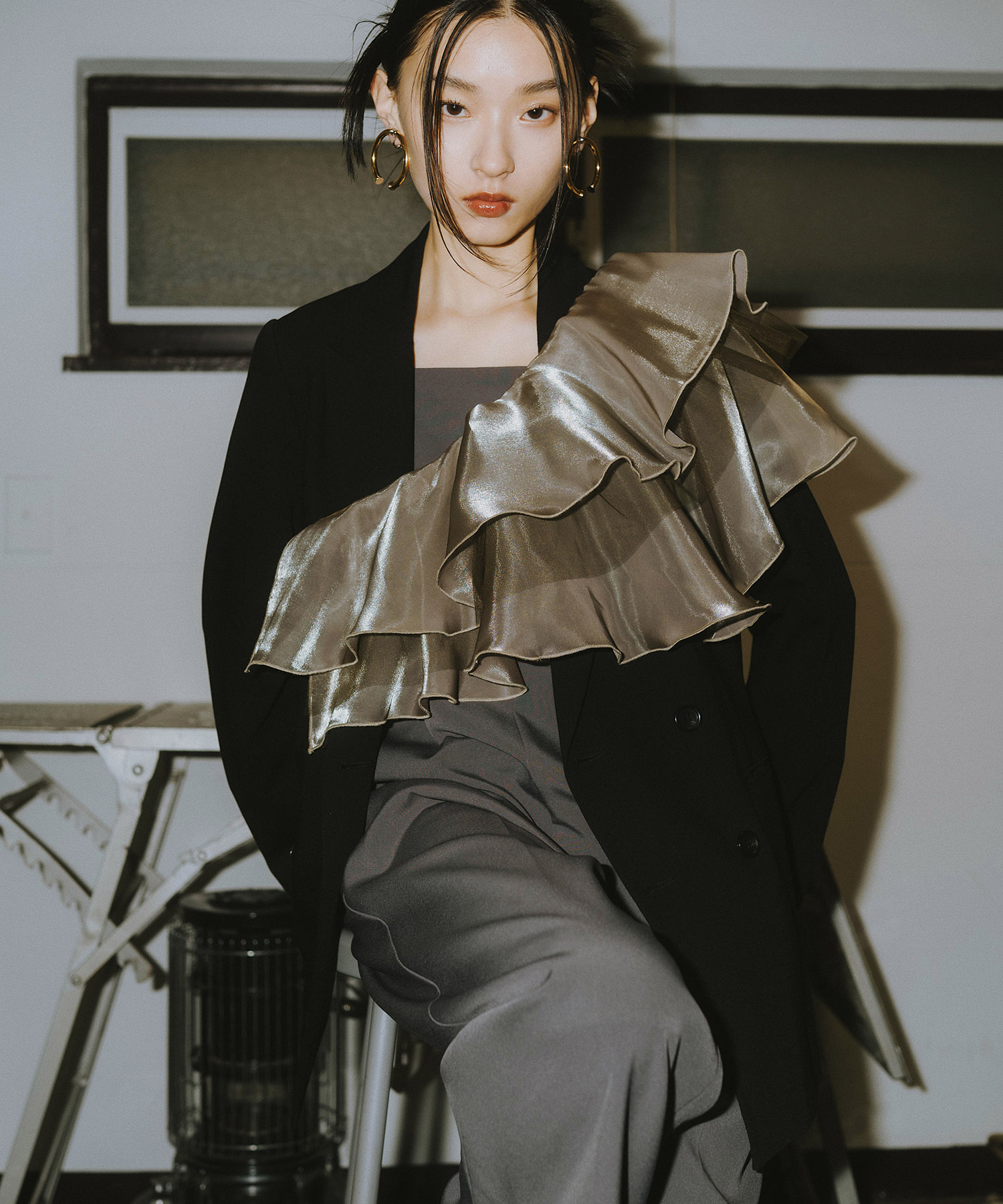 楽天市場】【公式】 ANDRESD アンドレスド 【 glossy multi ruffle