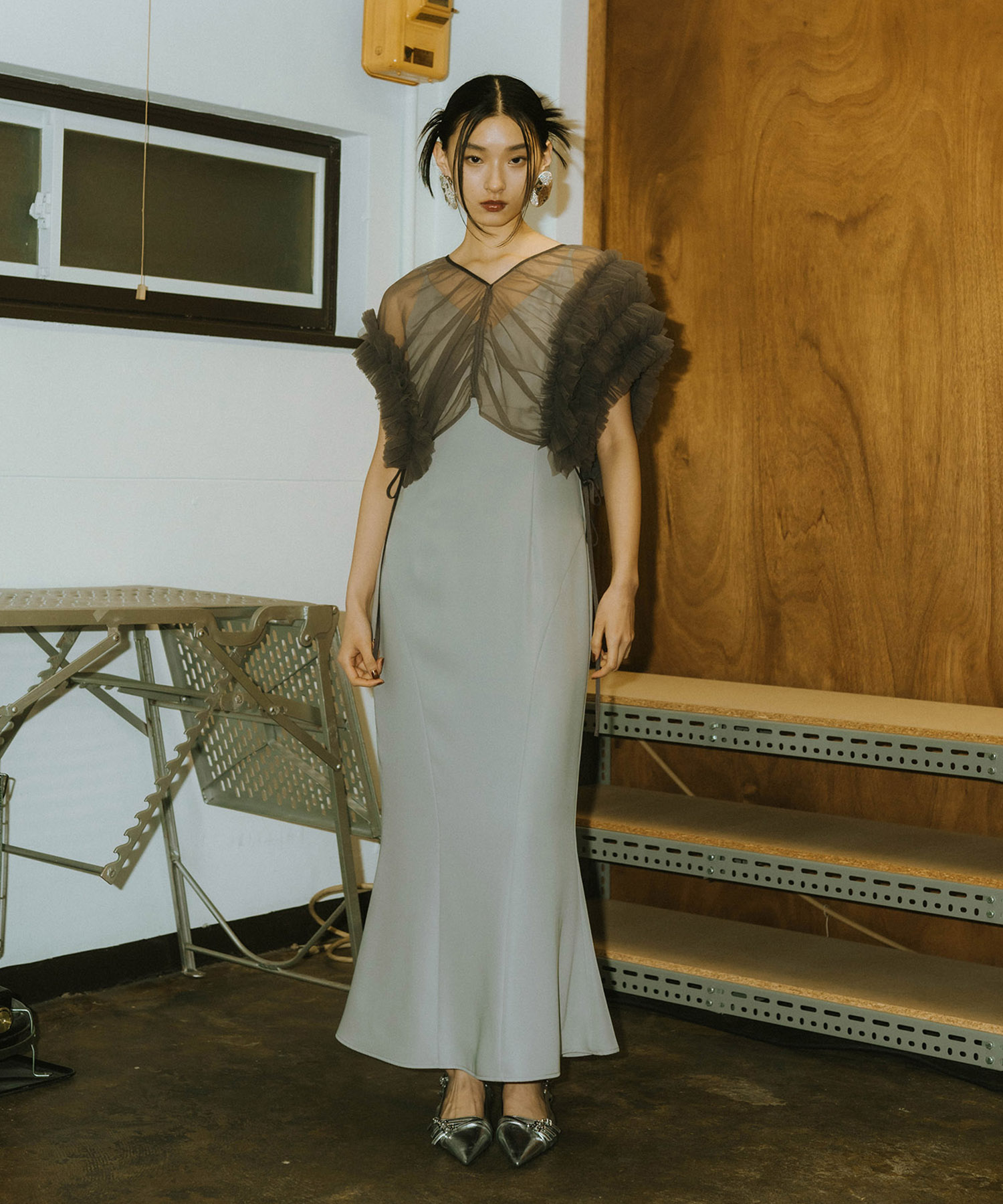 楽天市場】【公式】 ANDRESD アンドレスド 【 volume soft tulle dress
