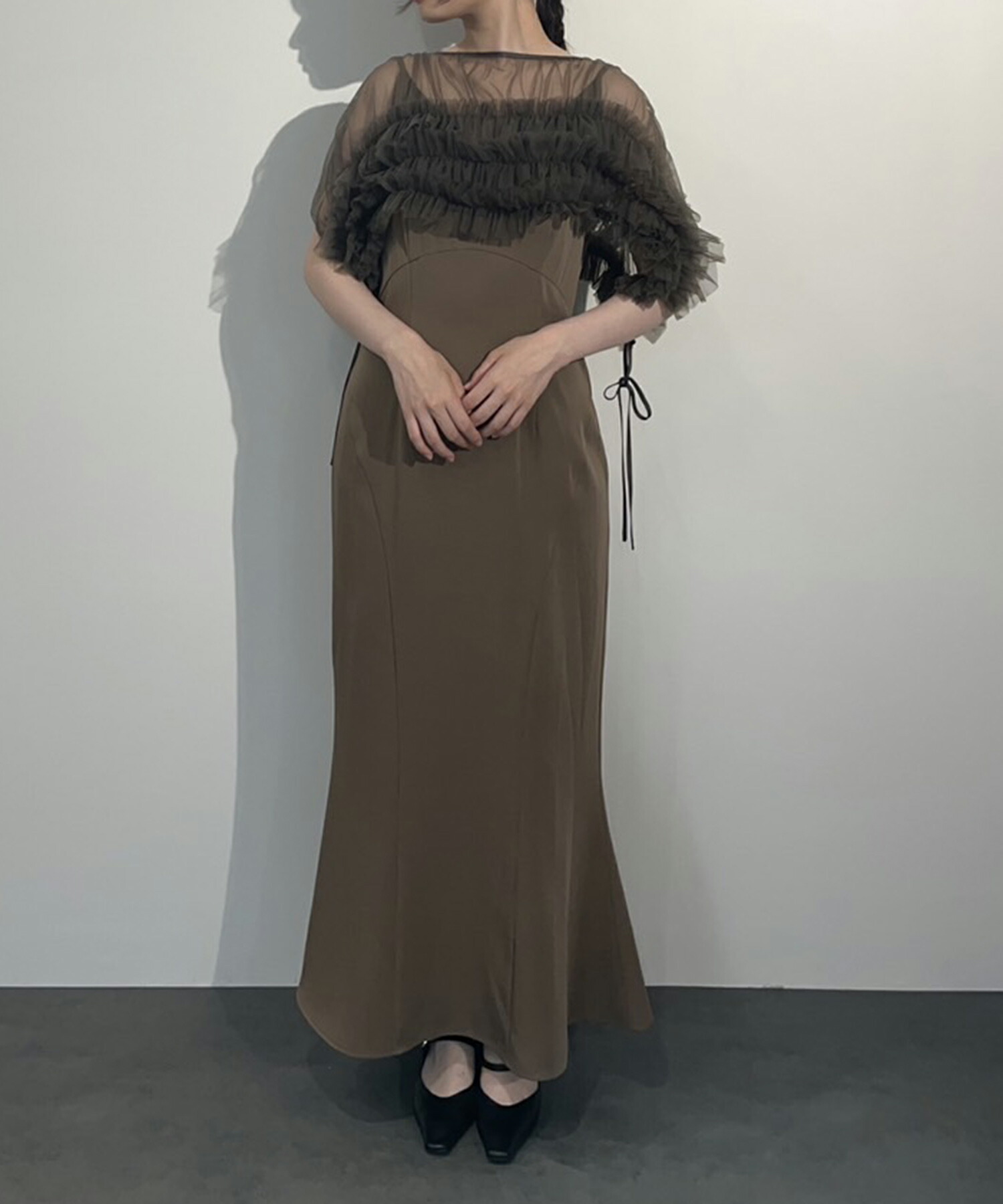 楽天市場】【公式】 ANDRESD アンドレスド 【 volume soft tulle dress