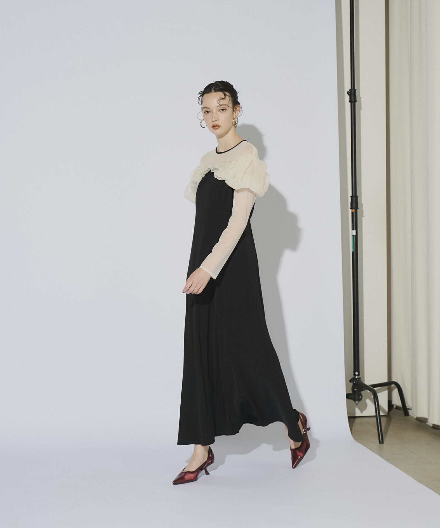 楽天市場】【公式】 ANDRESD アンドレスド 【 frills flare dress