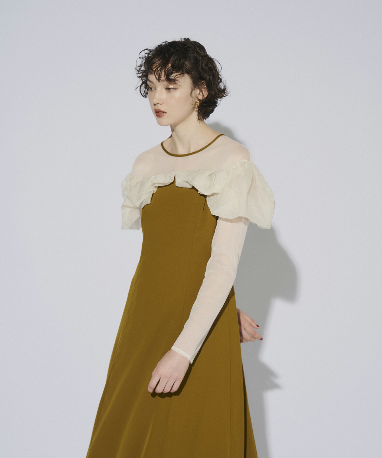 楽天市場】【公式】 ANDRESD アンドレスド 【 frills flare dress