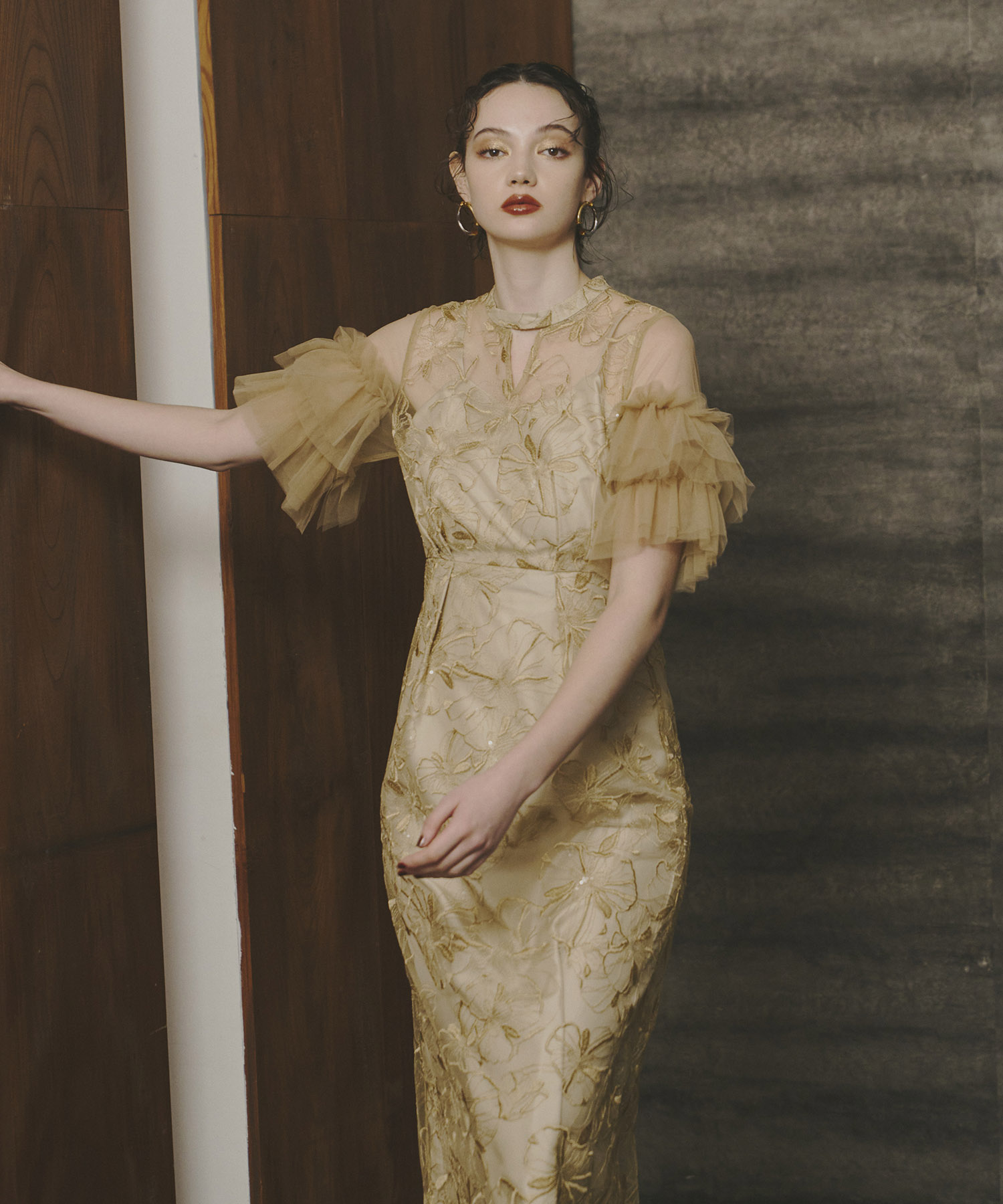 楽天市場】【公式】 ANDRESD アンドレスド 【 key neck embroidery