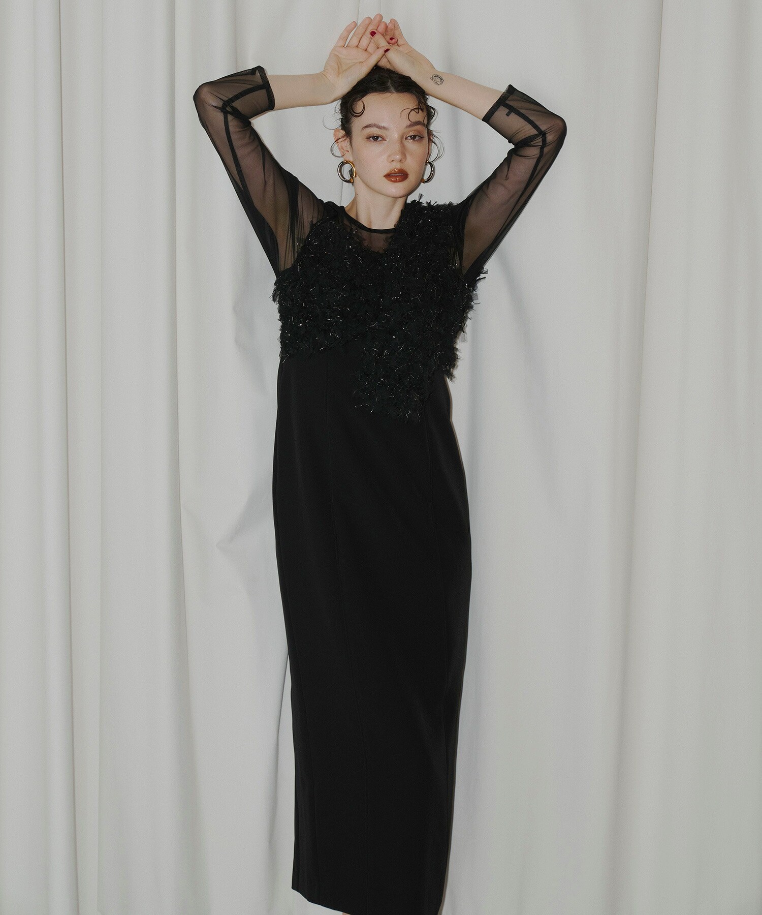 楽天市場】【公式】 ANDRESD アンドレスド 【 fringe glitter knot