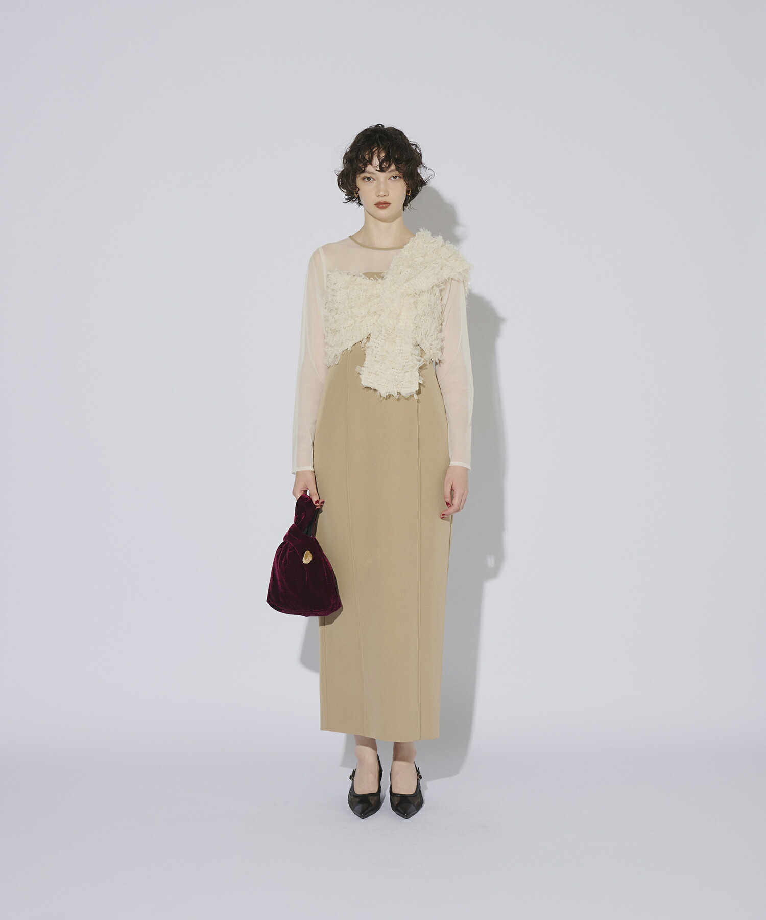 楽天市場】【公式】 ANDRESD アンドレスド 【 fringe glitter knot