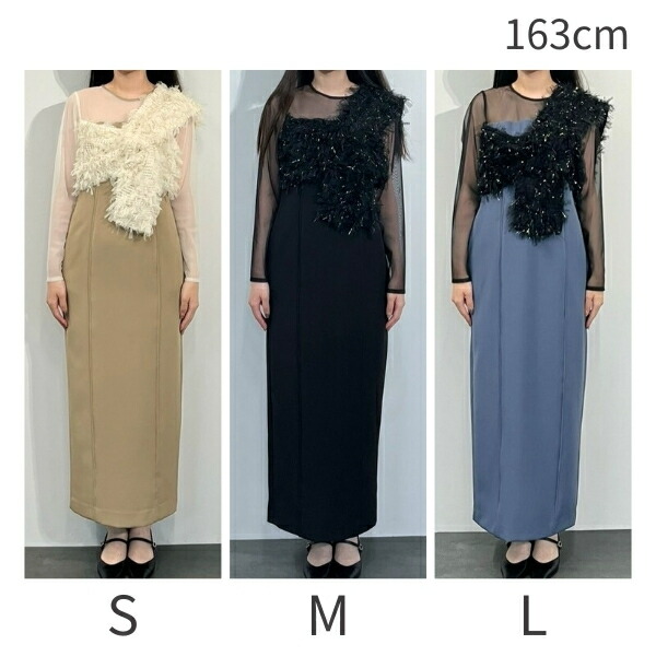 楽天市場】【公式】 ANDRESD アンドレスド 【 fringe glitter knot