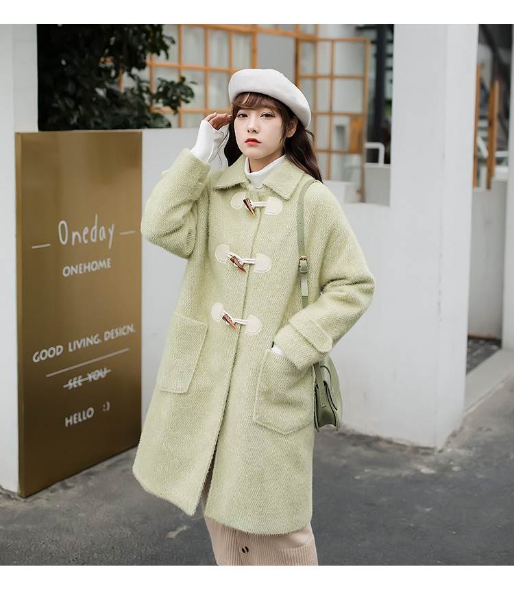 楽天市場】アウター ダッフルコート 2色 ロング丈 トグルボタン