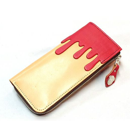 楽天市場】【andMeat.】アンドミート本革/ヌメ革/長財布完全