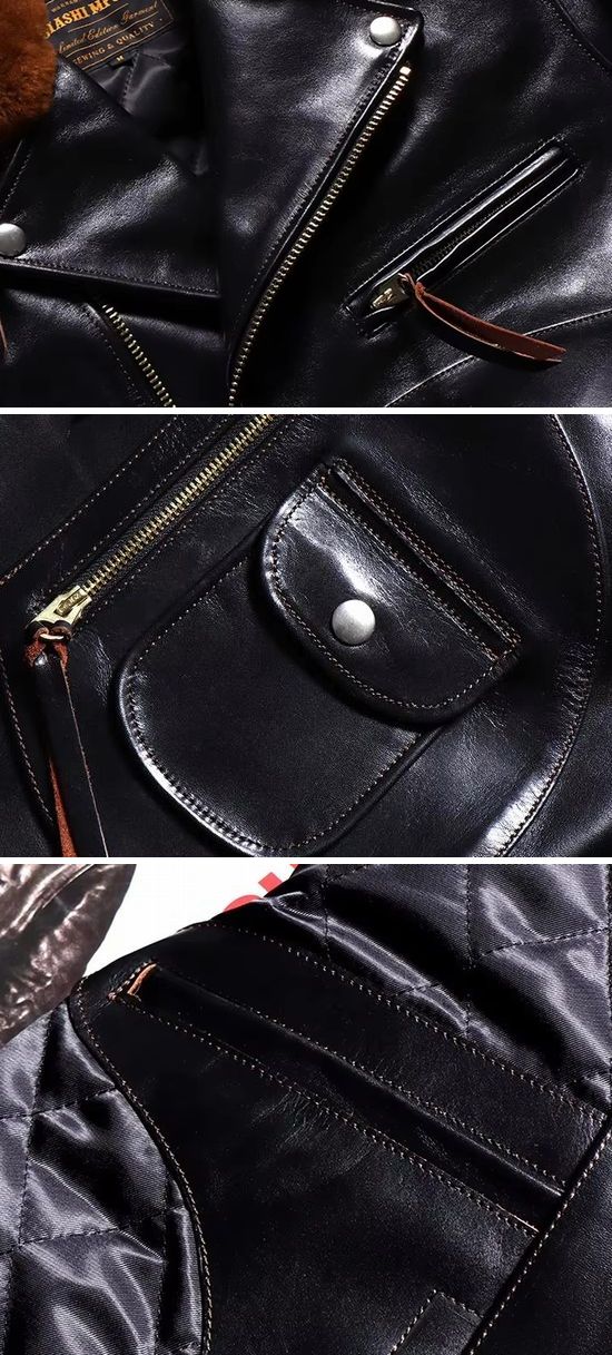 楽天市場】少量生産 革ジャン本革 牛革 カウハイドメンズ レザー