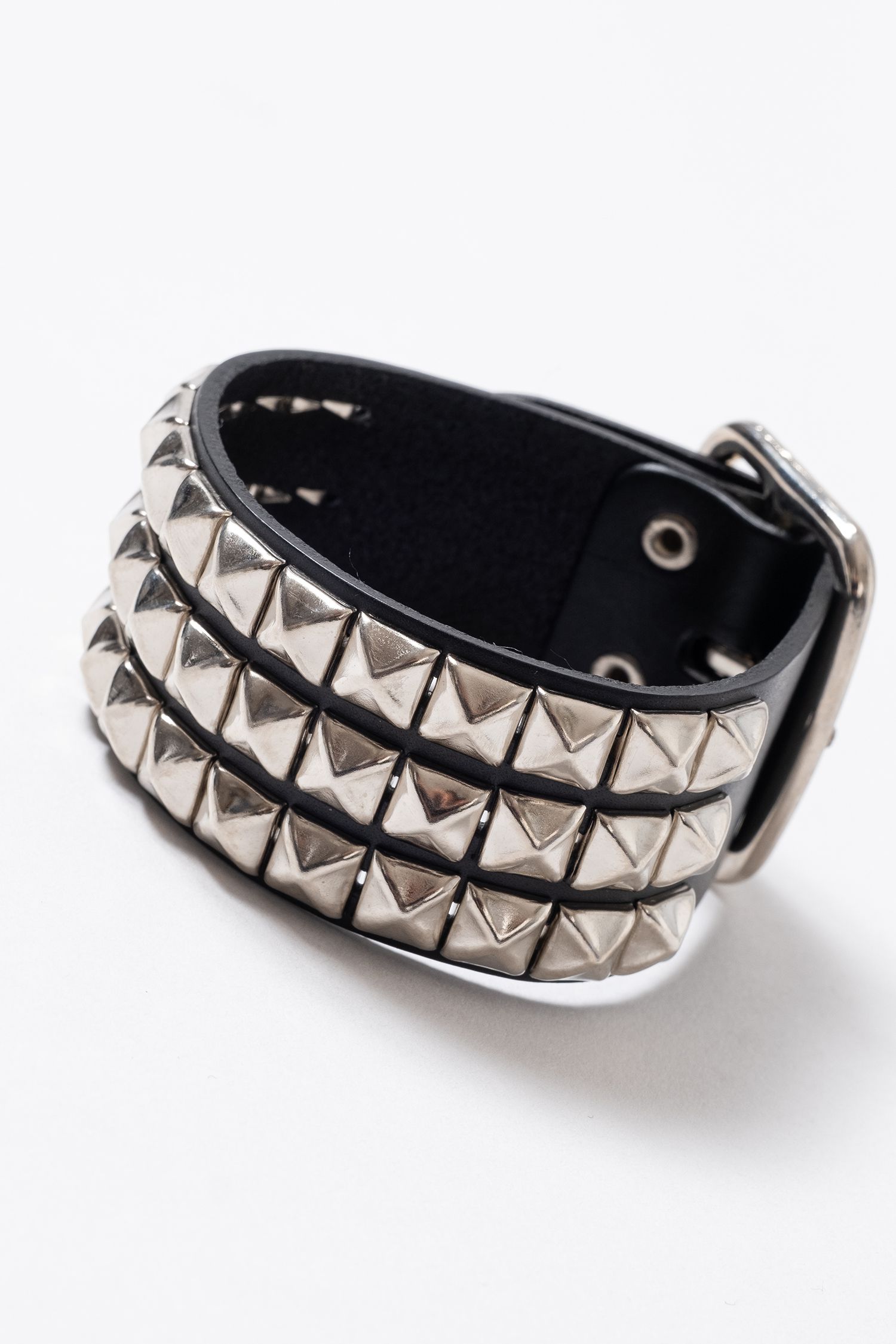 楽天市場】an meets zakka 3連スタッズレザーベルトバングル : ankoROCK