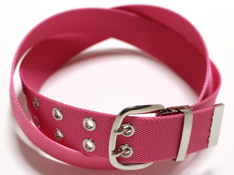 楽天市場】ピンク40ミリ幅 パイレン製 2Pベルトダブルピンベルト 作業